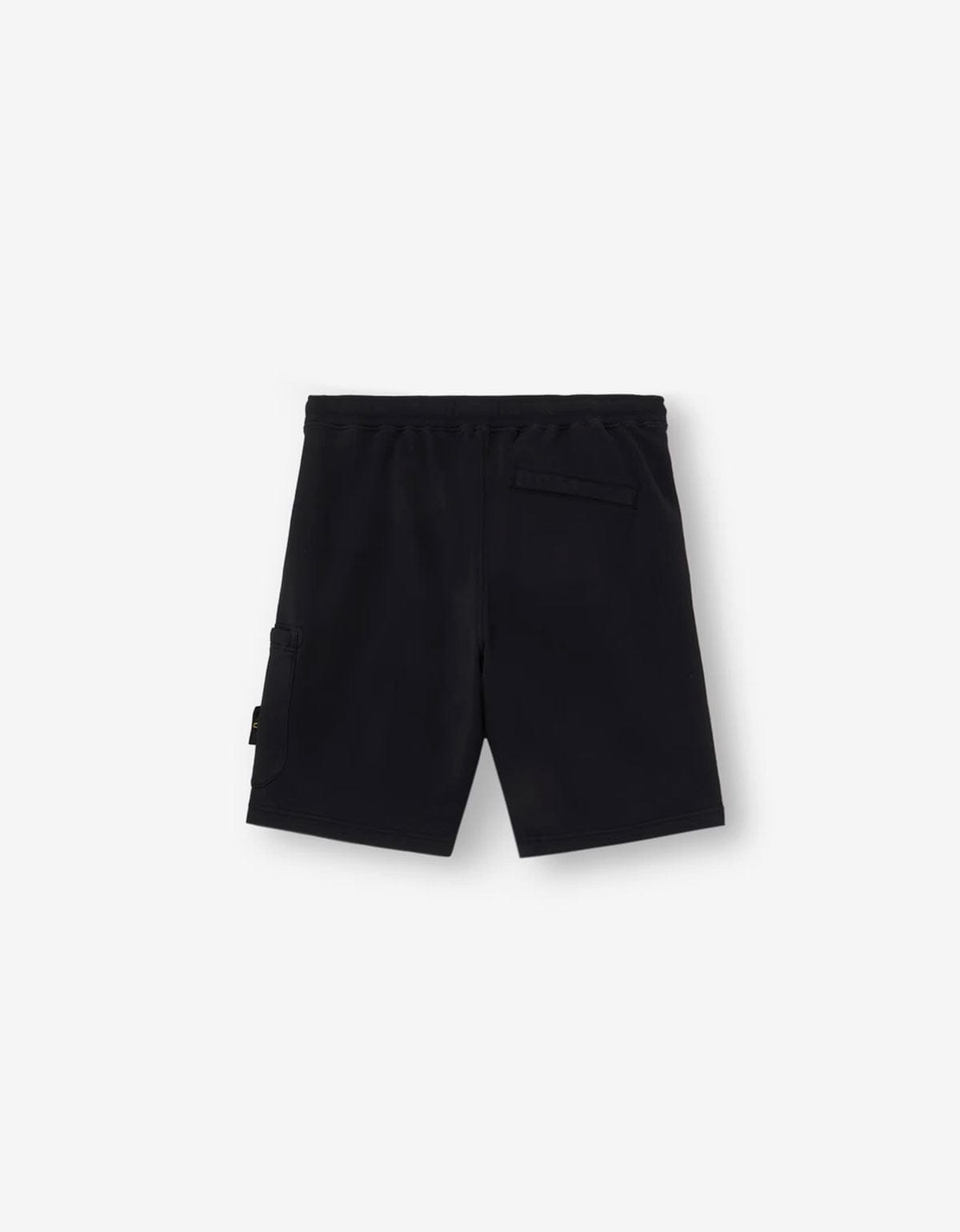 Stone Island Black Organic Cotton Sweat Shorts L1S156200011S0051V0029
