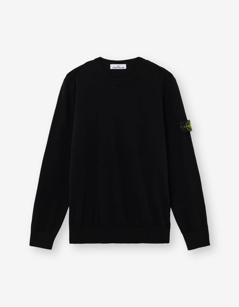 Stone Island Black RWS Geelong Wool Sweater L1S155100010S00B4V0029
