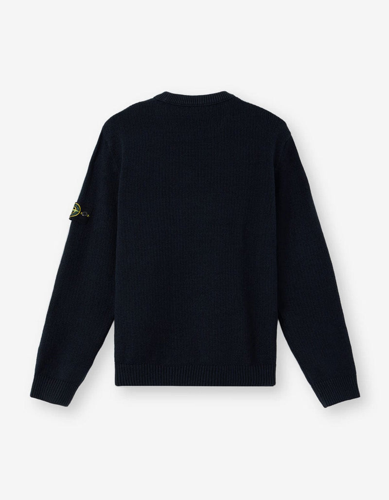 Stone Island Black Rib Sweater K2S155100049 V0029