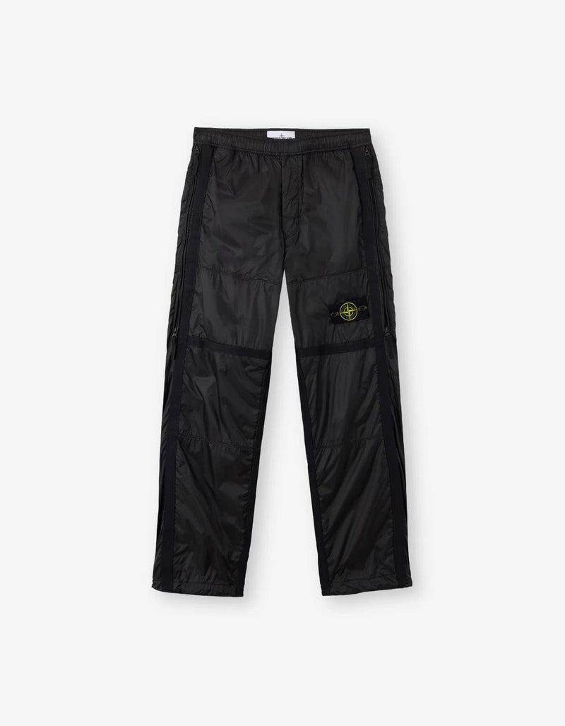 Stone Island Black Ripstop Light HT Nylon Trousers K2S153100027 V0062