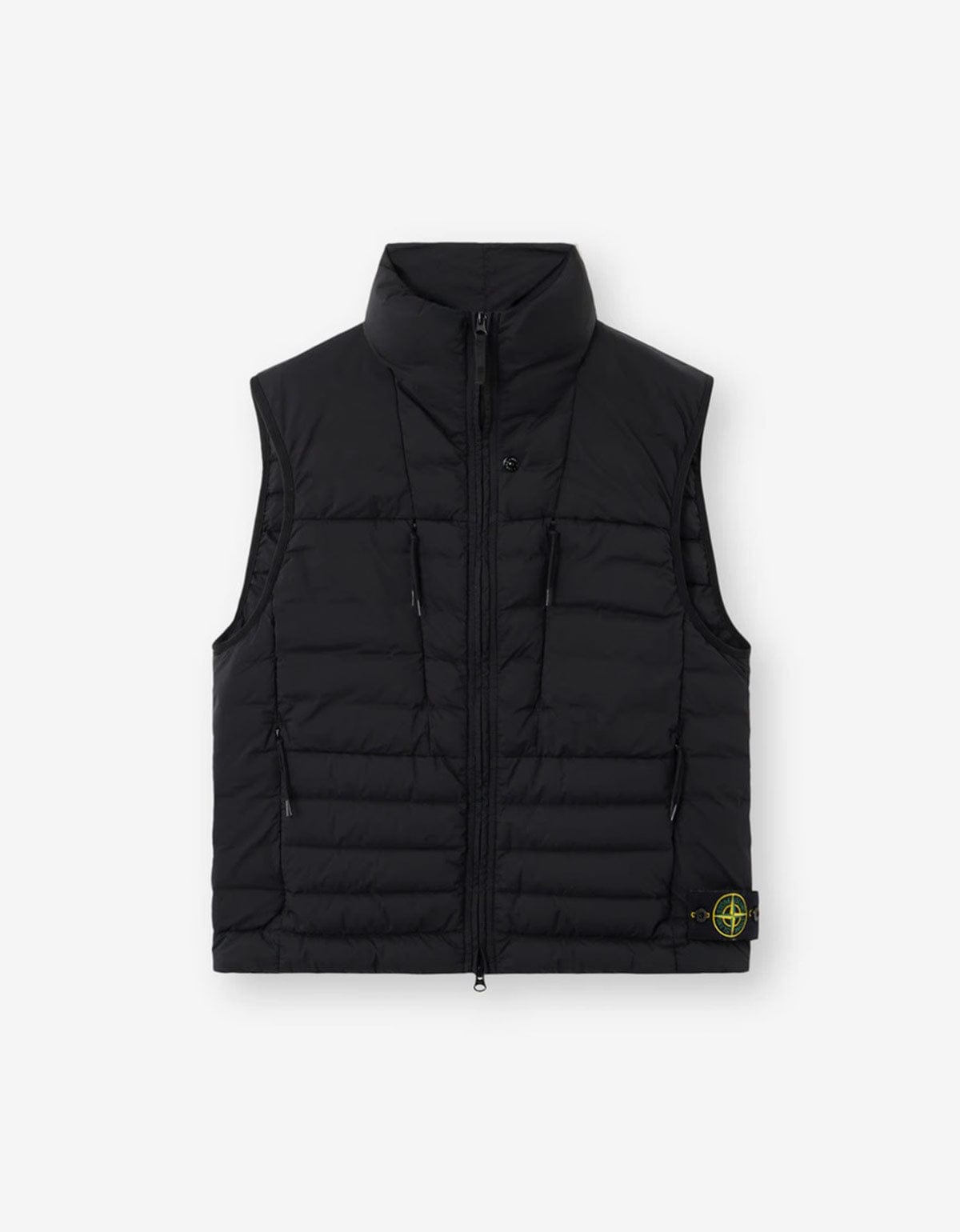 Stone Island Black Seamless Tunnel Nylon Down-TC Vest K2S15G100004 V0029