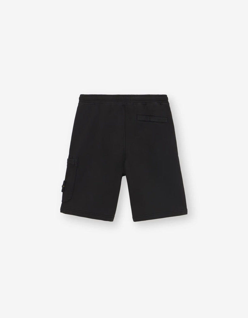 Stone Island Black Sweat Shorts K2S156200011 V0029
