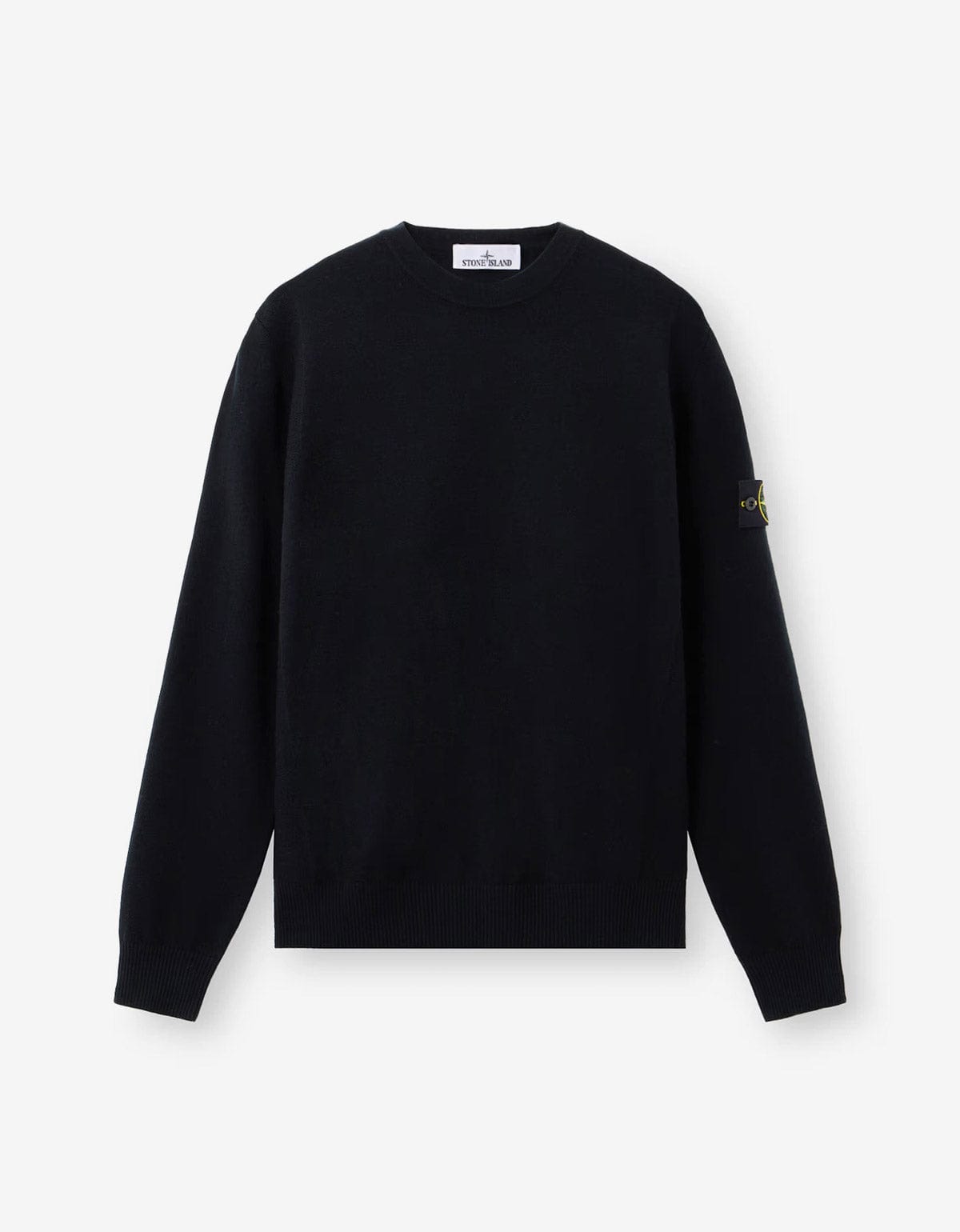 Stone Island Black Wool Sweater K2S155100001 V0029