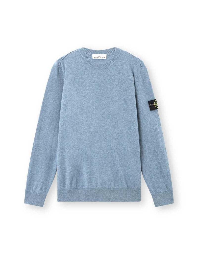 Stone Island Blue Crew Neck Sweater L1S155100010S00B4V0024