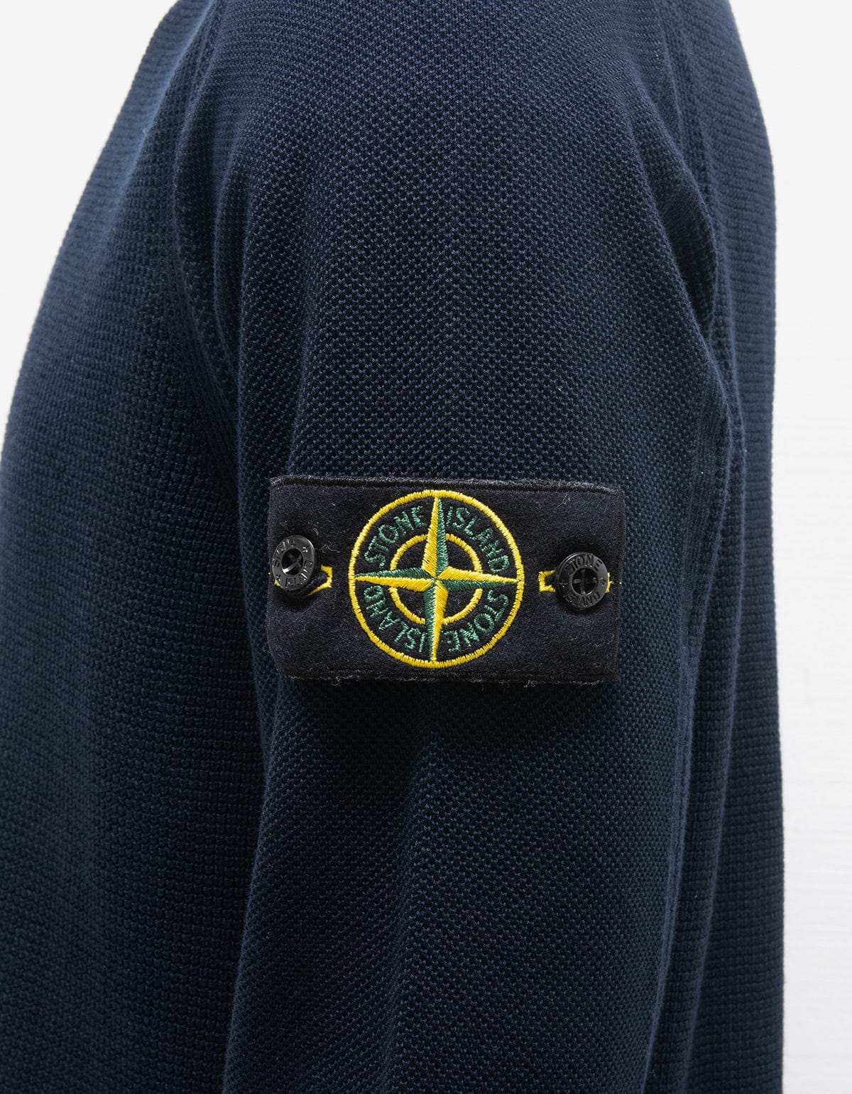 Stone Island Blue Crew Neck Sweater L1S155100029S00B5V0020