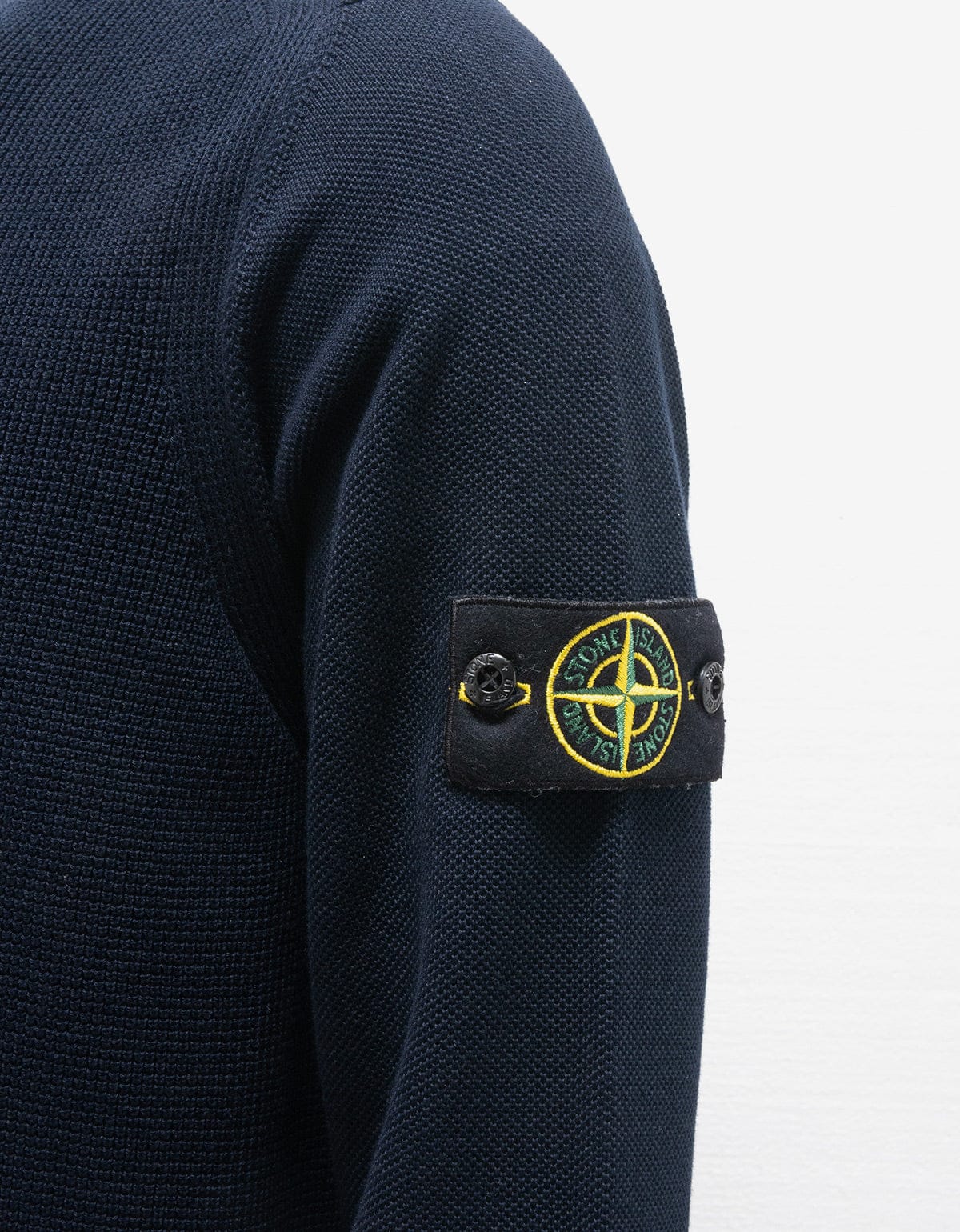 Stone Island Blue Crew Neck Sweater L1S155100029S00B5V0020