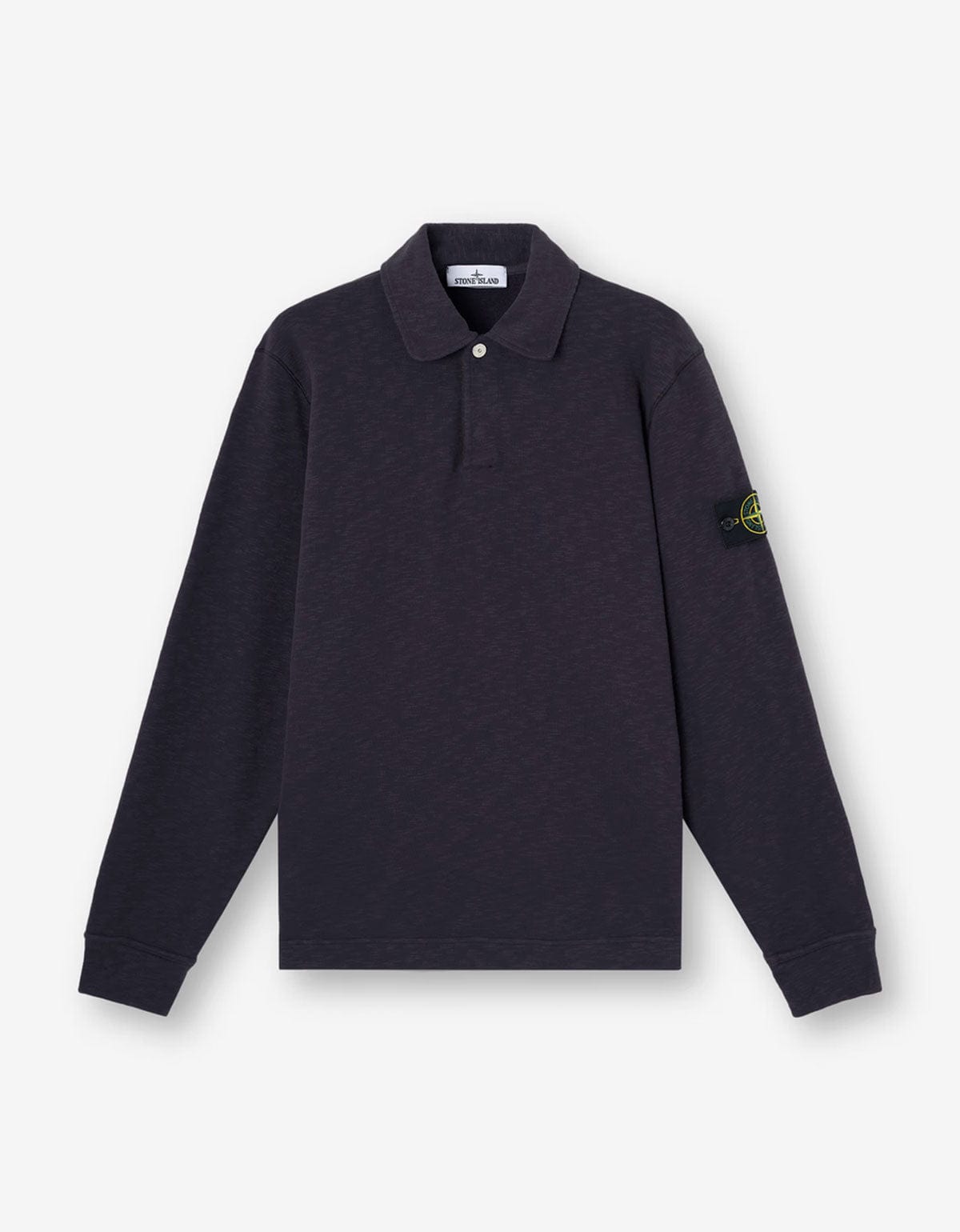 Stone Island Blue Long Sleeve Polo Shirt – Zoo Fashions