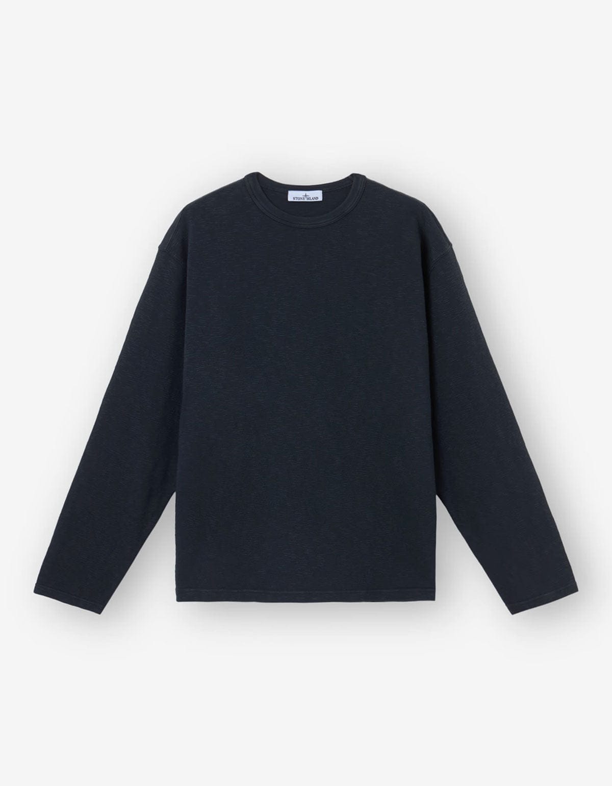 Stone Island Blue Vanisé Old Effect Long Sleeve T-Shirt K2S152100017 V0120