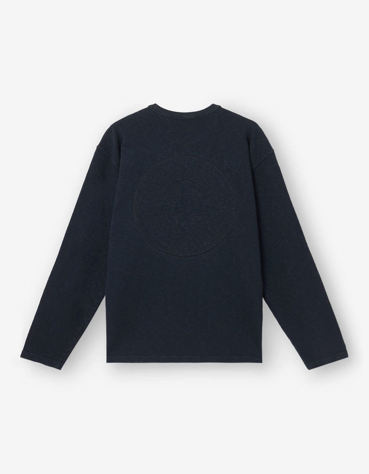 Stone Island Blue Vanisé Old Effect Long Sleeve T-Shirt K2S152100017 V0120