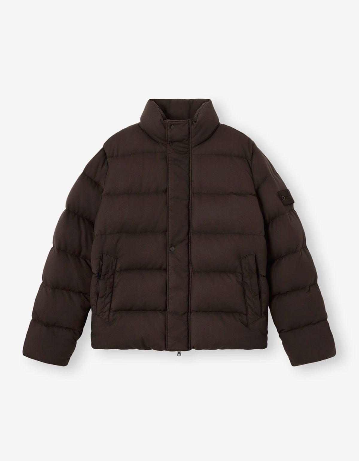Stone-Island Ghost Brown Wool-TC Jacket K2S154100100-V0070