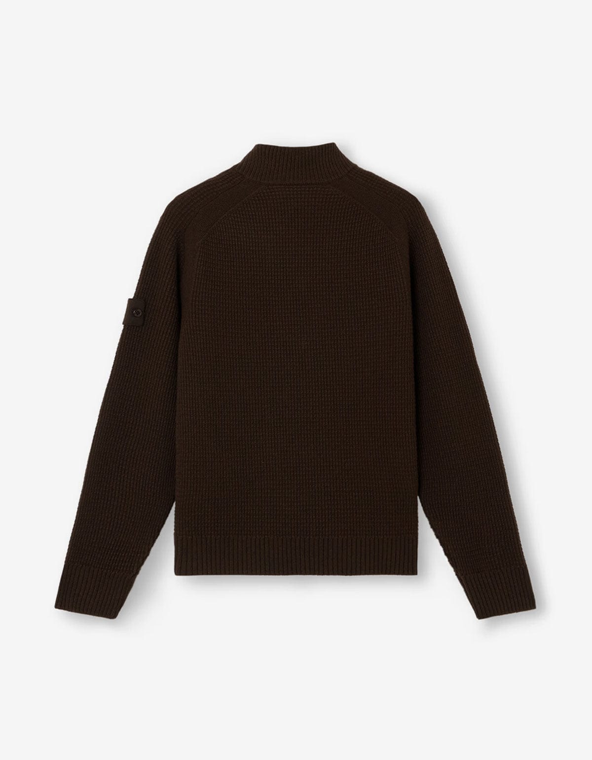 Stone Island Ghost Brown Zip Cardigan K2S155100083S00FGV0070