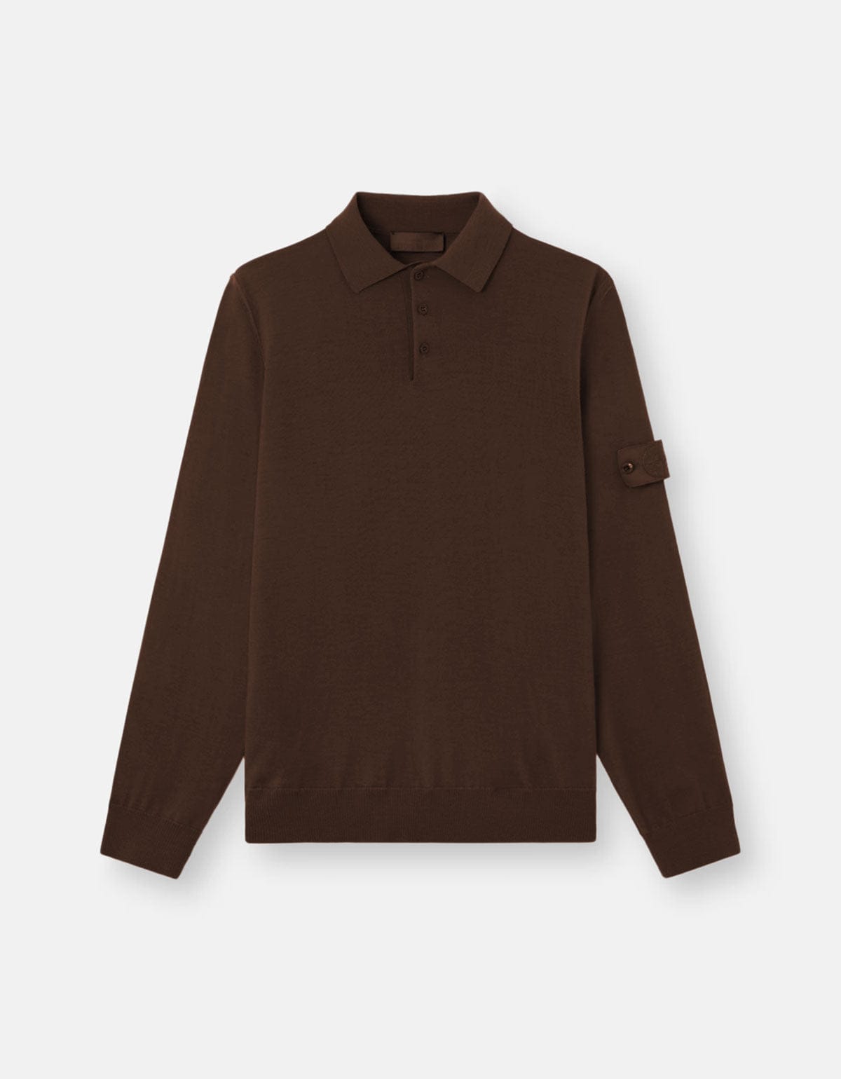 Stone Island Ghost Piece Long Sleeve Polo Shirt – Zoo Fashions