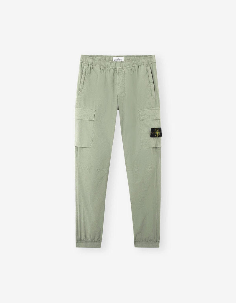 Stone Island Green Paracadute Trousers K2S153100031 V0055