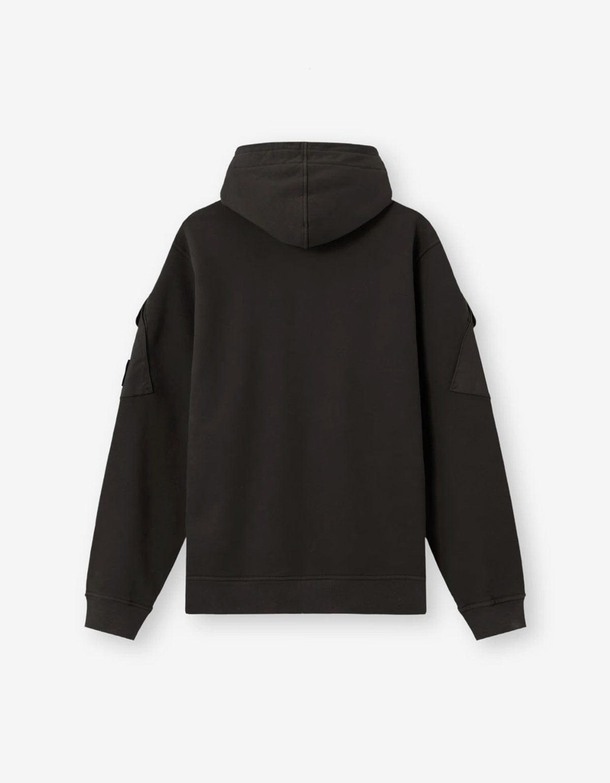 Stone Island Lead Grey Compass Zip Hoodie K2S156100009 V0062