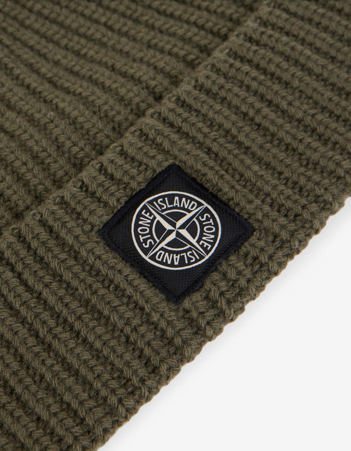 Stone Island Military Green Beanie Hat K2S15N100012 V0054