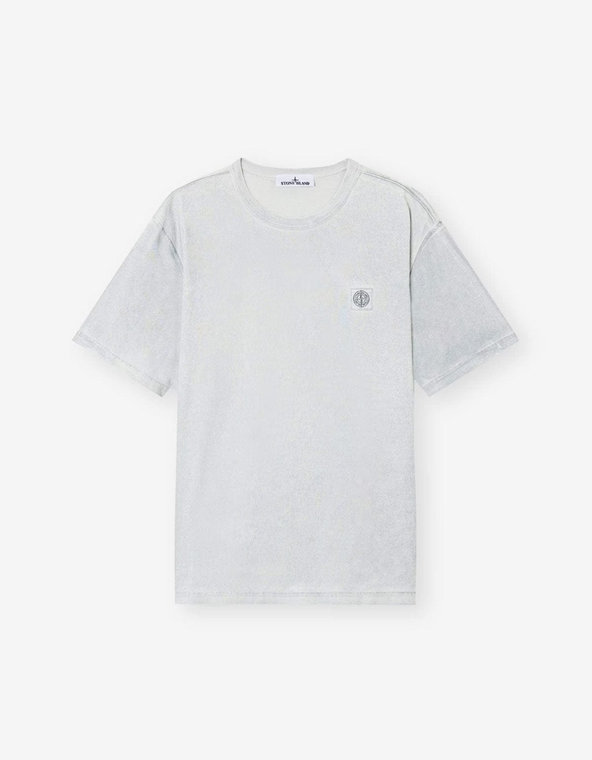 Stone Island Reflective Garment Lamination T-Shirt – mens designer