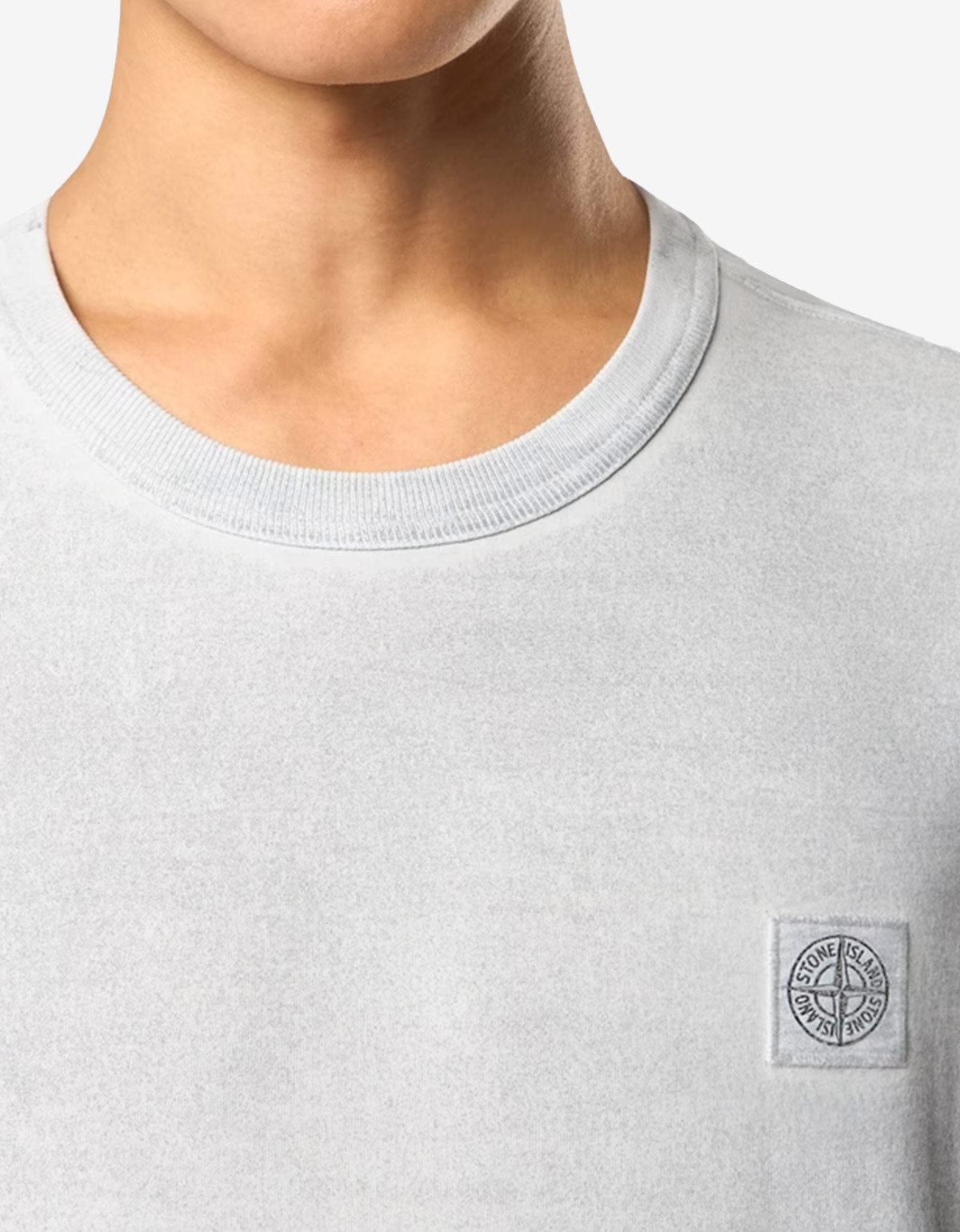 Stone Island Reflective Garment Lamination T-Shirt – mens designer