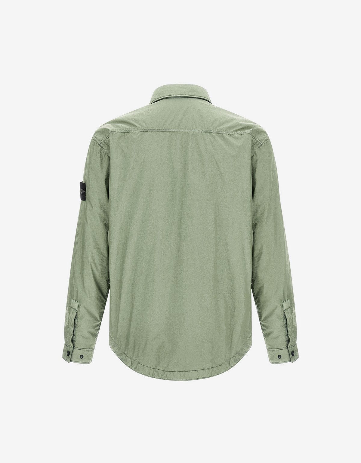 Stone Island Sage Green Crinkle Reps NY Jacket K2S15Q100006 V0055