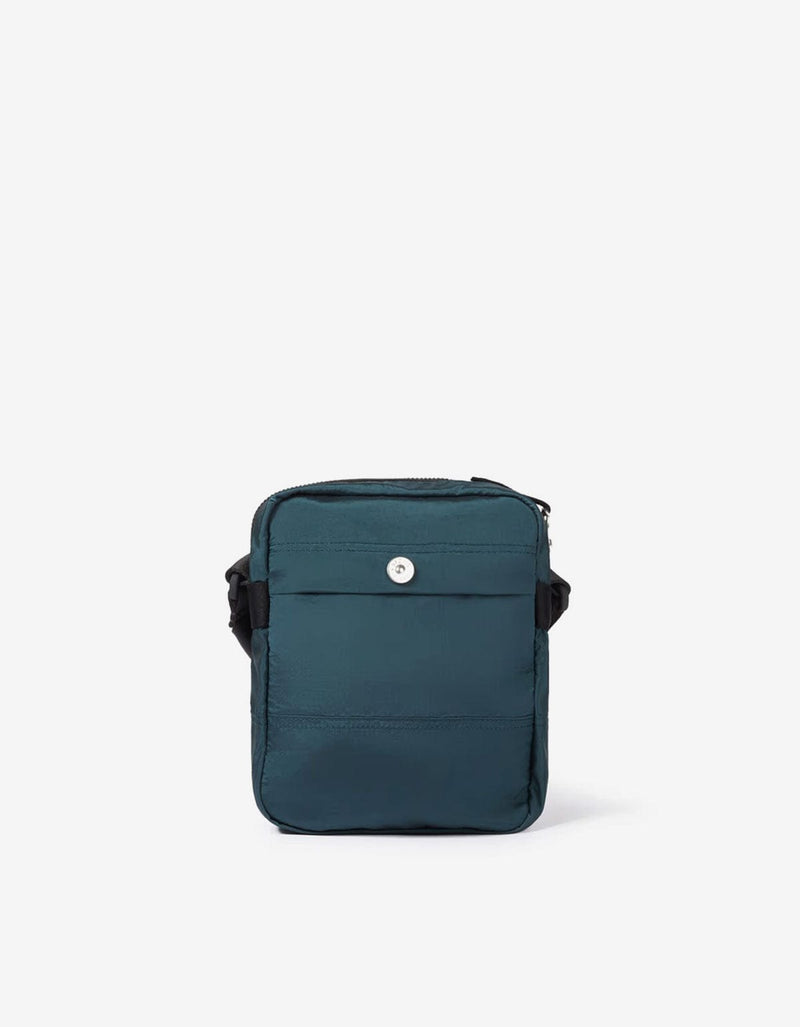 Stone Island Teal Green Nylon Metal Pouch Bag K2S159200015 V0057