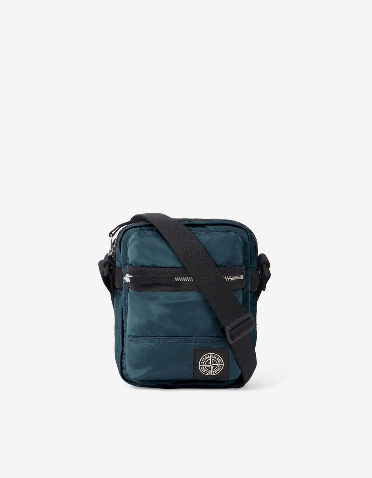 Stone Island Teal Green Nylon Metal Pouch Bag K2S159200015 V0057