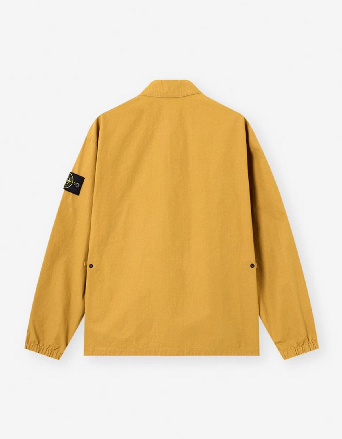Stone Island Yellow Double-coated Ripstop Overshirt L1S151200018S0299V0034