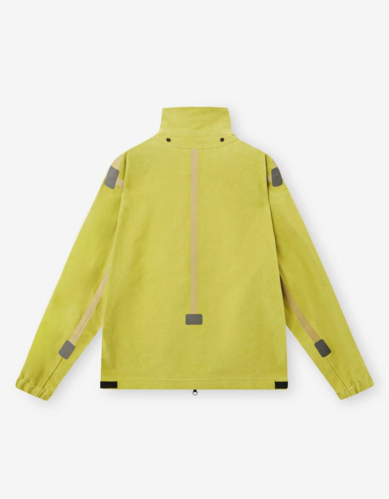 Stone Island Yellow Translucent Detachable Short Parka K2S154100085 V005D