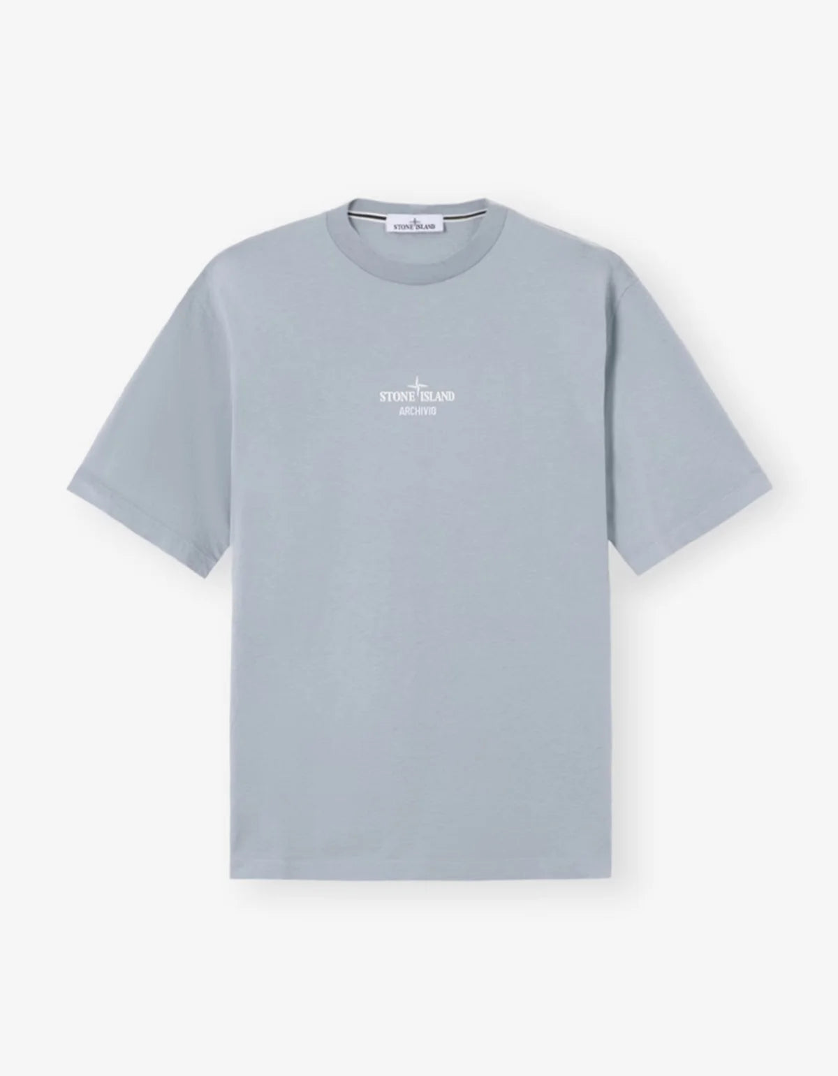 Stone Island Ash Grey Archivio Print T-Shirt