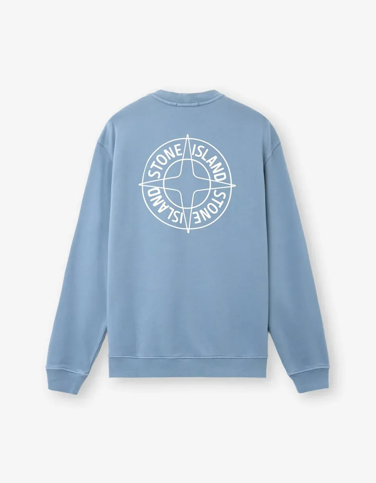Stone Island Avio Blue Logo Sweatshirt L1S156100001S0283V0024