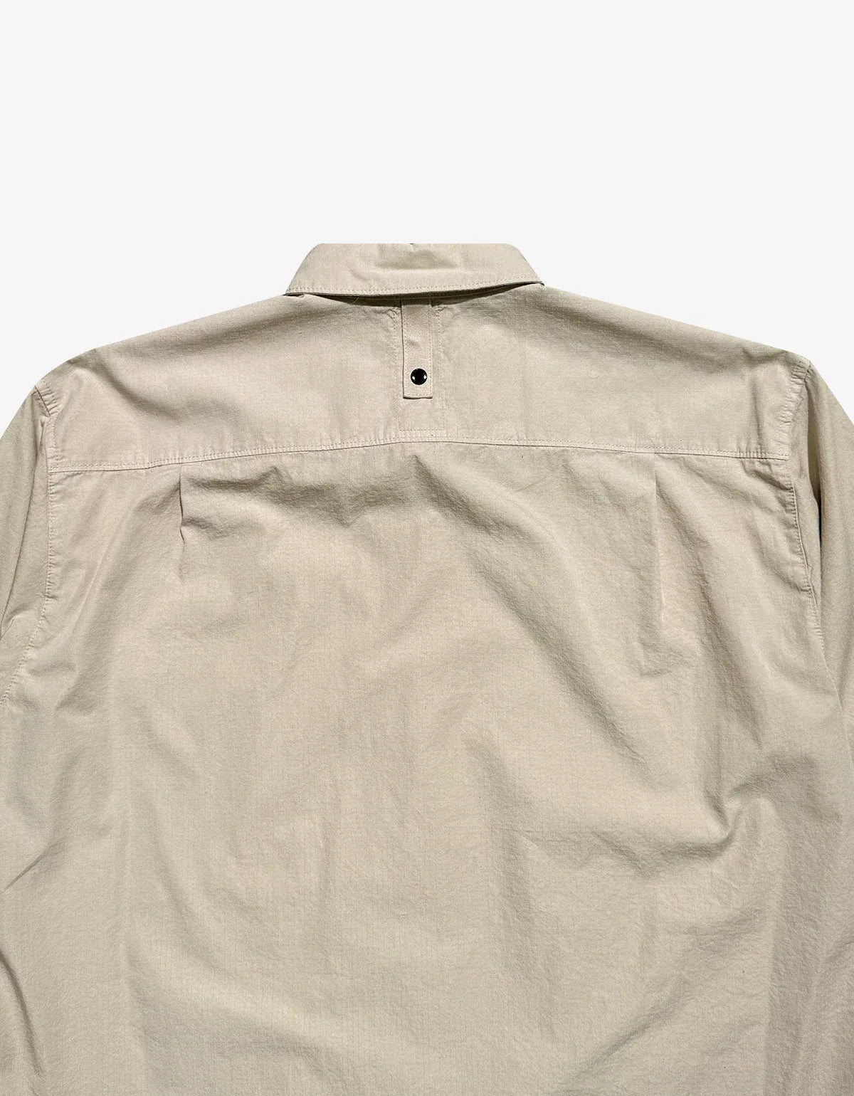 Stone Island Beige Nylon Micro Ripstop Shirt L1S151100028S0318V009A
