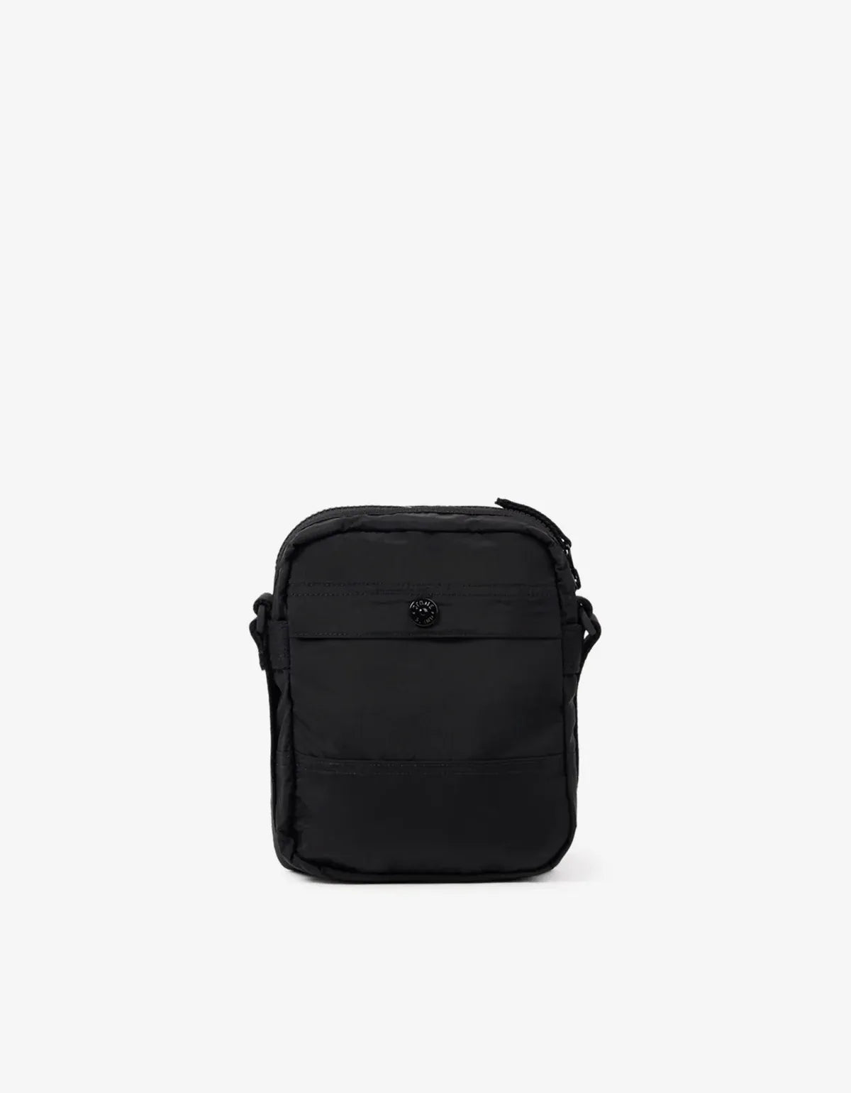 Stone Island Black Coated Nylon Metal Pouch Bag L1S159200015S0251V0029