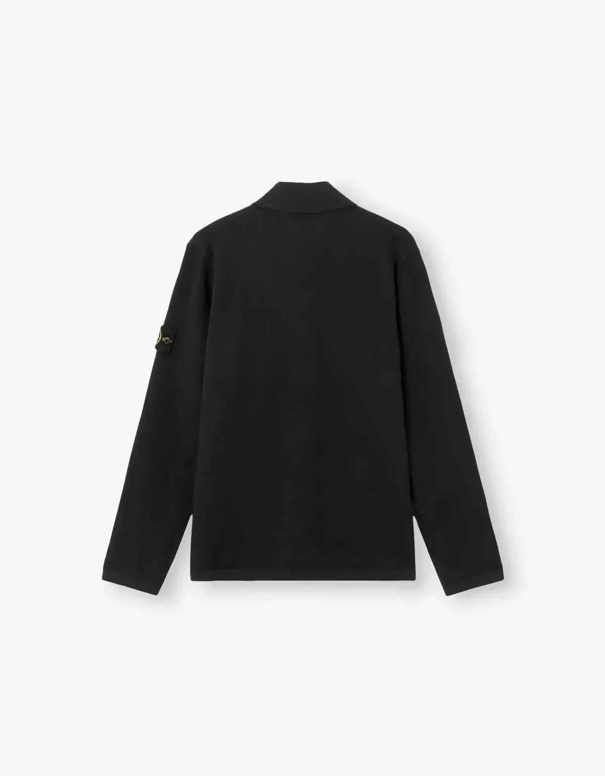 Stone Island Black Knit LS Polo Shirt L1S155100024S01B2V0029