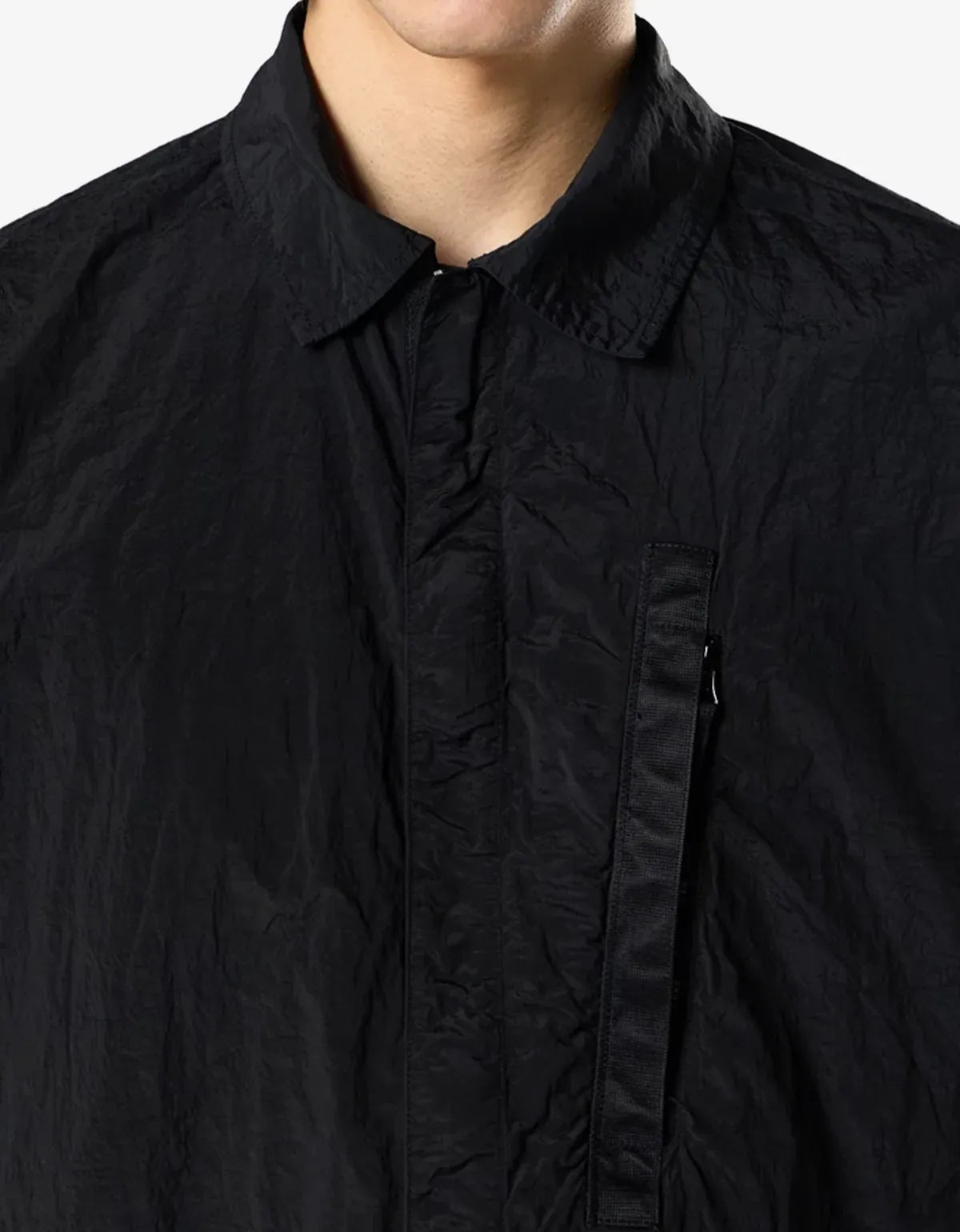 Stone Island Black Nylon Metal Shirt L1S151200028S0019V0029