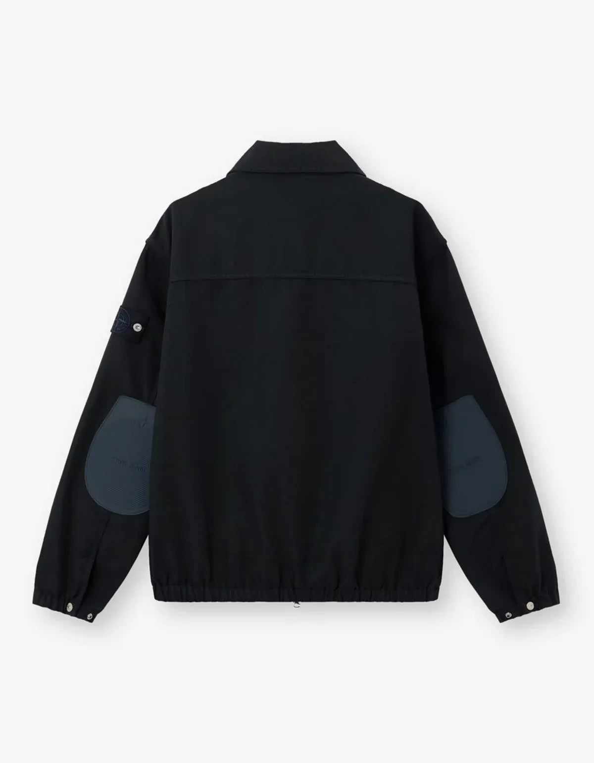 Stone Island Blue Dense Oxford Nylon-TC Jacket L1S144100002S0J20V0020