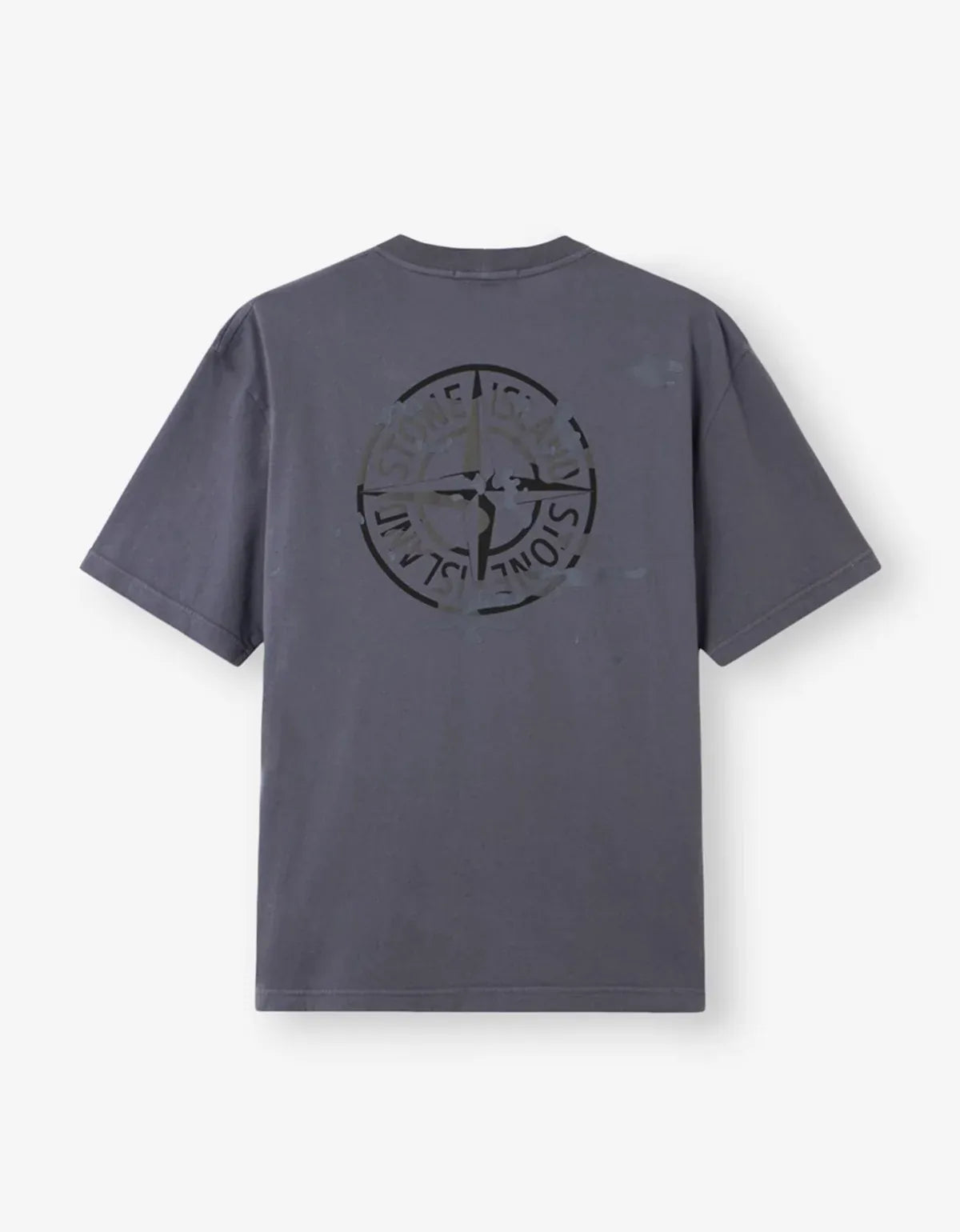 Stone Island Blue Grey Xamo Compass T-Shirt L1S152100001S0E14V002D