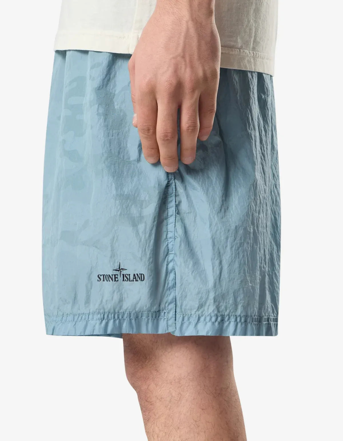 Stone Island Blue Water Reactive Faded Camo Swim Shorts L1S15B100002S0E13V004A