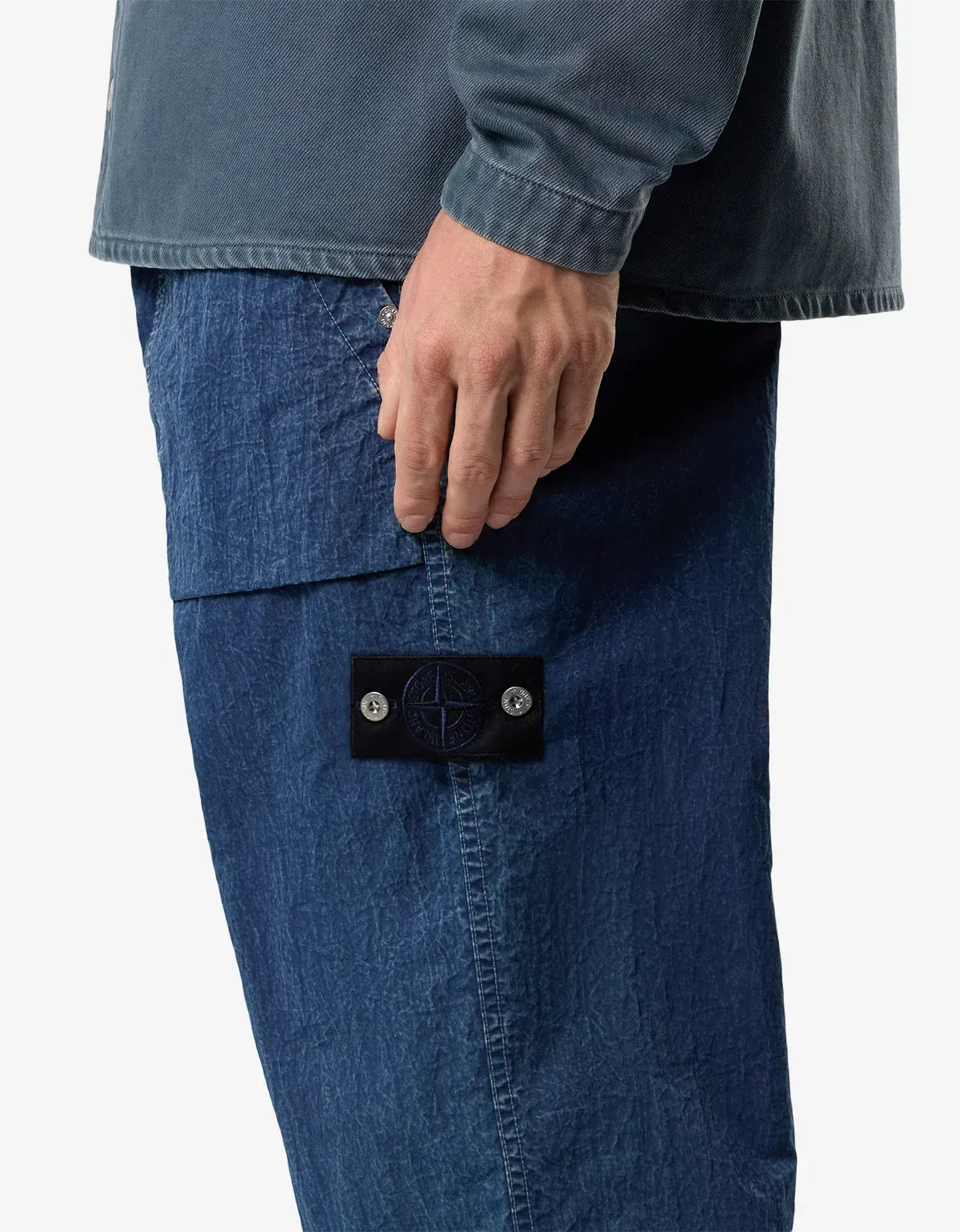 Stone Island Denim Research Hollow Fibre Nylon Indigo-TC Trousers L1S143100001S0J19V0021