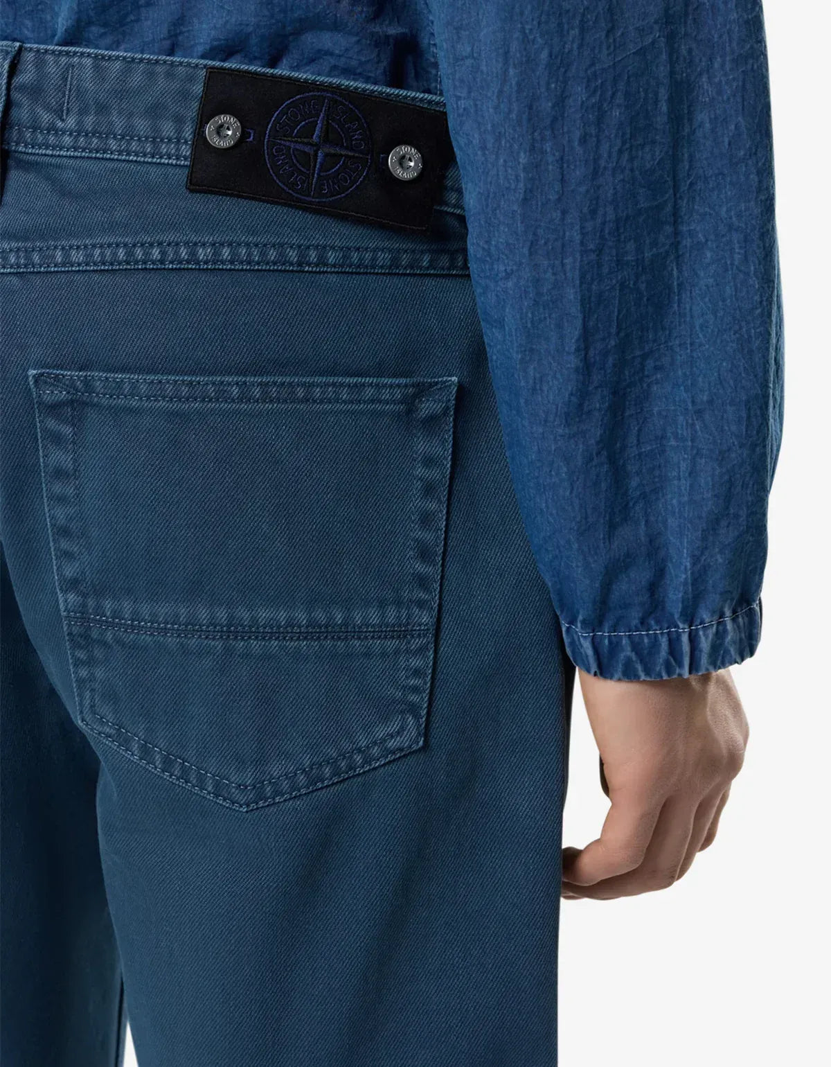 Stone Island Denim Research Light Bull Denim Indigo-TC Jeans L1S14J100005S0J18V0021