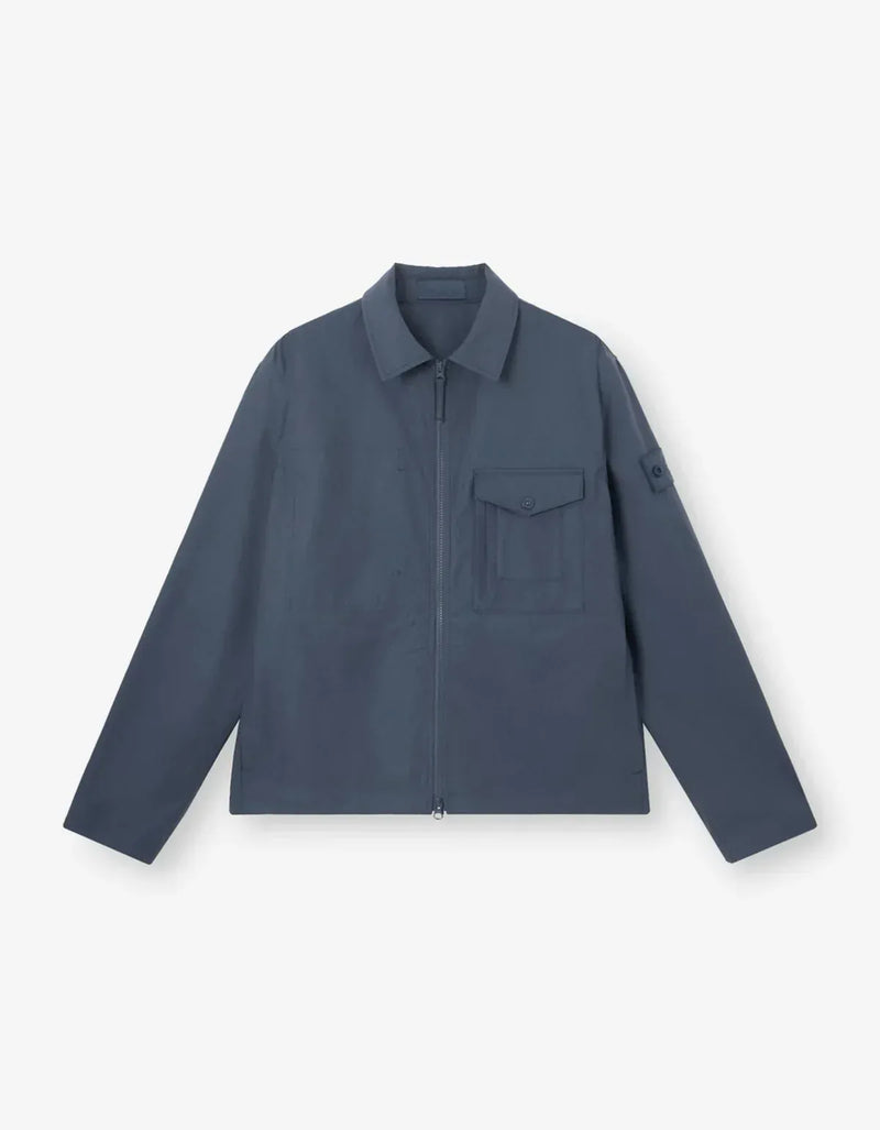 Stone Island Ghost Blue All-Weather Overshirt L1S151200011S0F01V002E