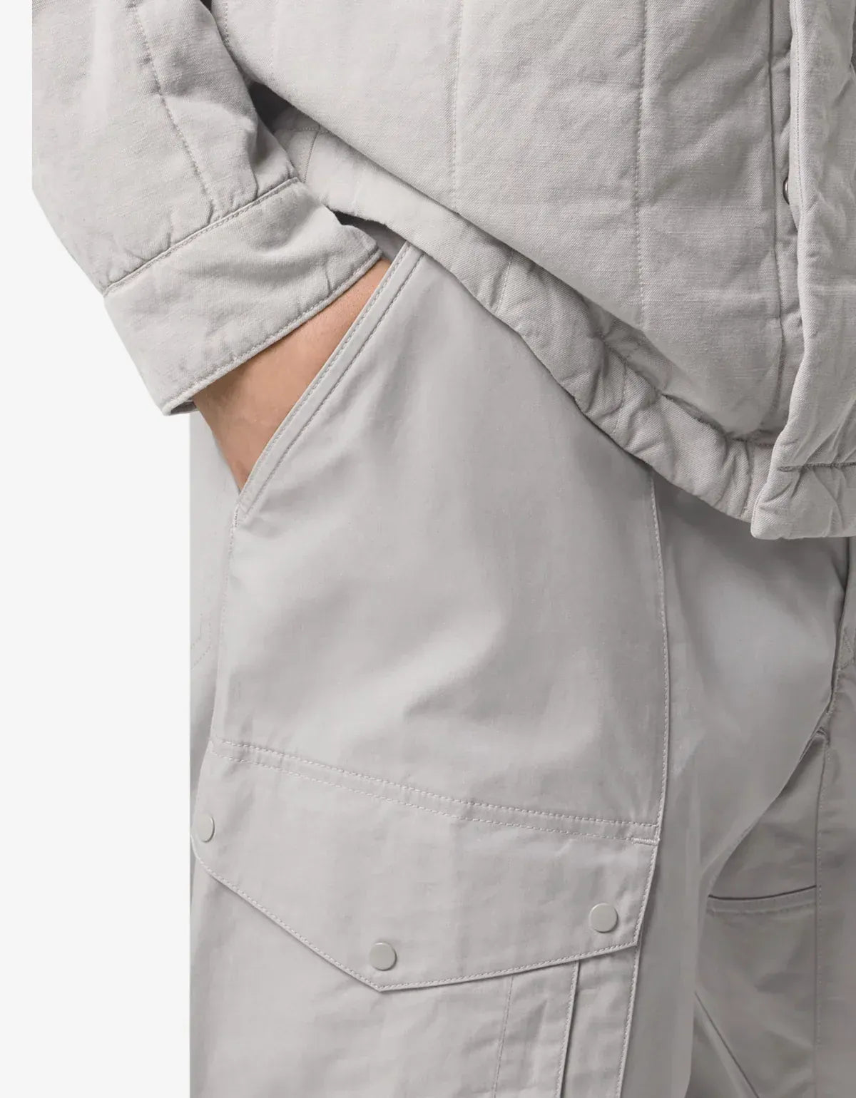 Stone Island Ghost Grey All-Weather Cargo Trousers L1S153100017S0F01V0064