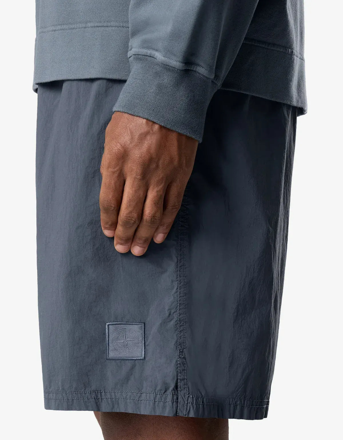 Stone Island Ghost Nylon Compass Patch Swim Shorts L1S15B100006S00F6V002E