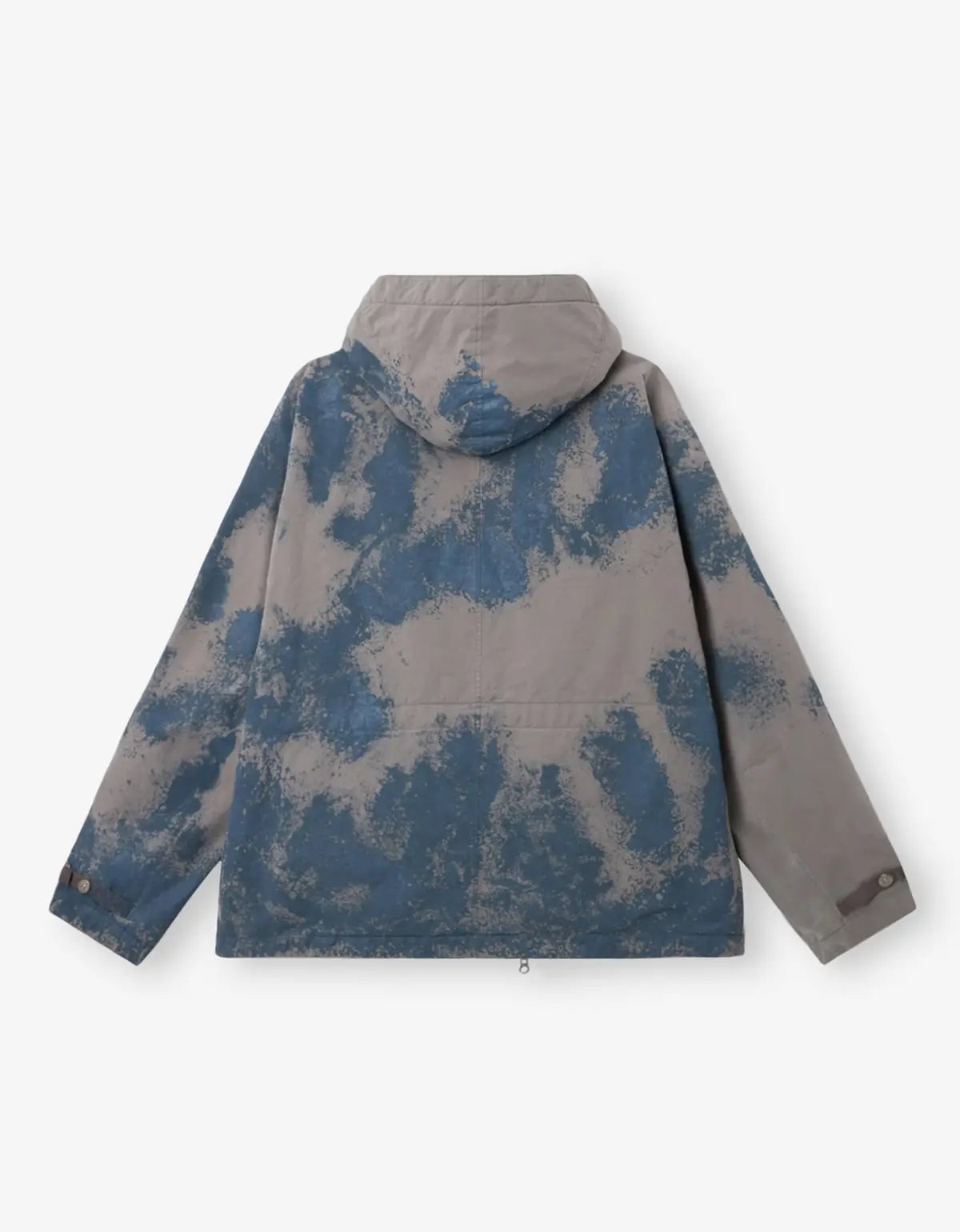 Stone Island Grey Hand Painted David Light-TC Short Parka