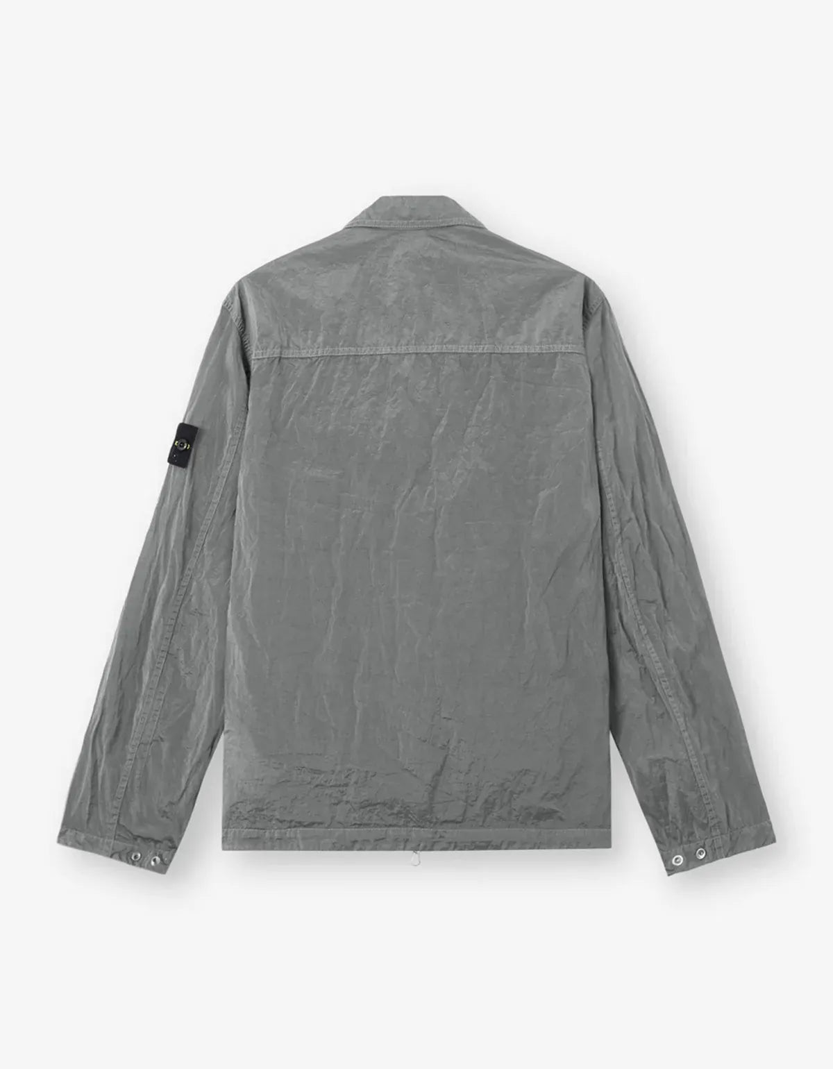 Stone Island Grey Nylon Metal Overshirt L1S151200038S0019V0061