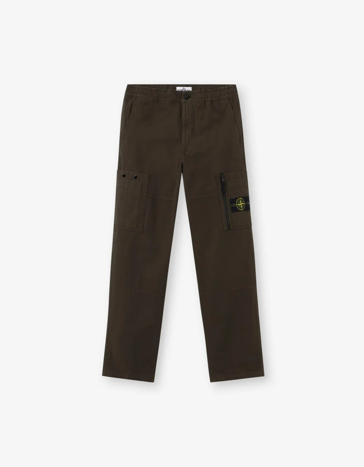 Stone Island Coal Grey Ripstop Cargo Trousers
