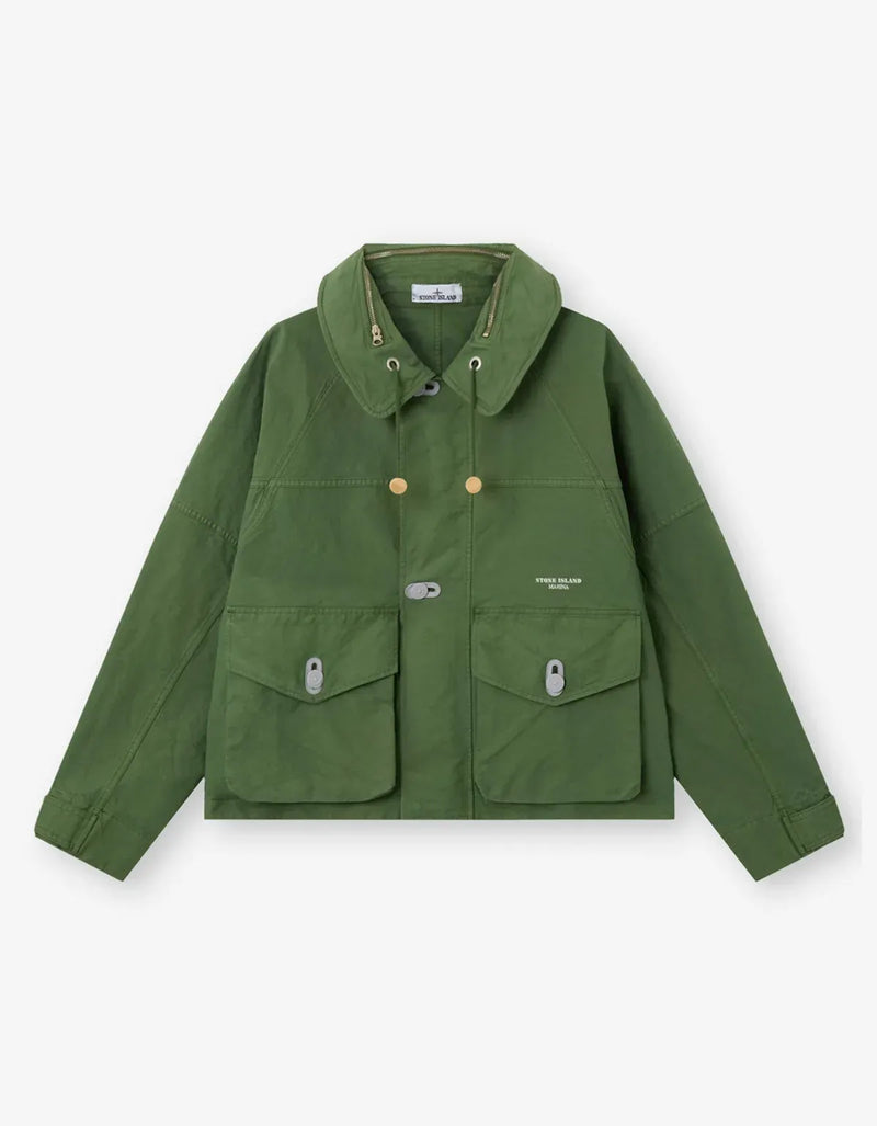 Stone Island Marina Green Nyco Panama-TC Green Jacket L1S154100075S0X27V005I