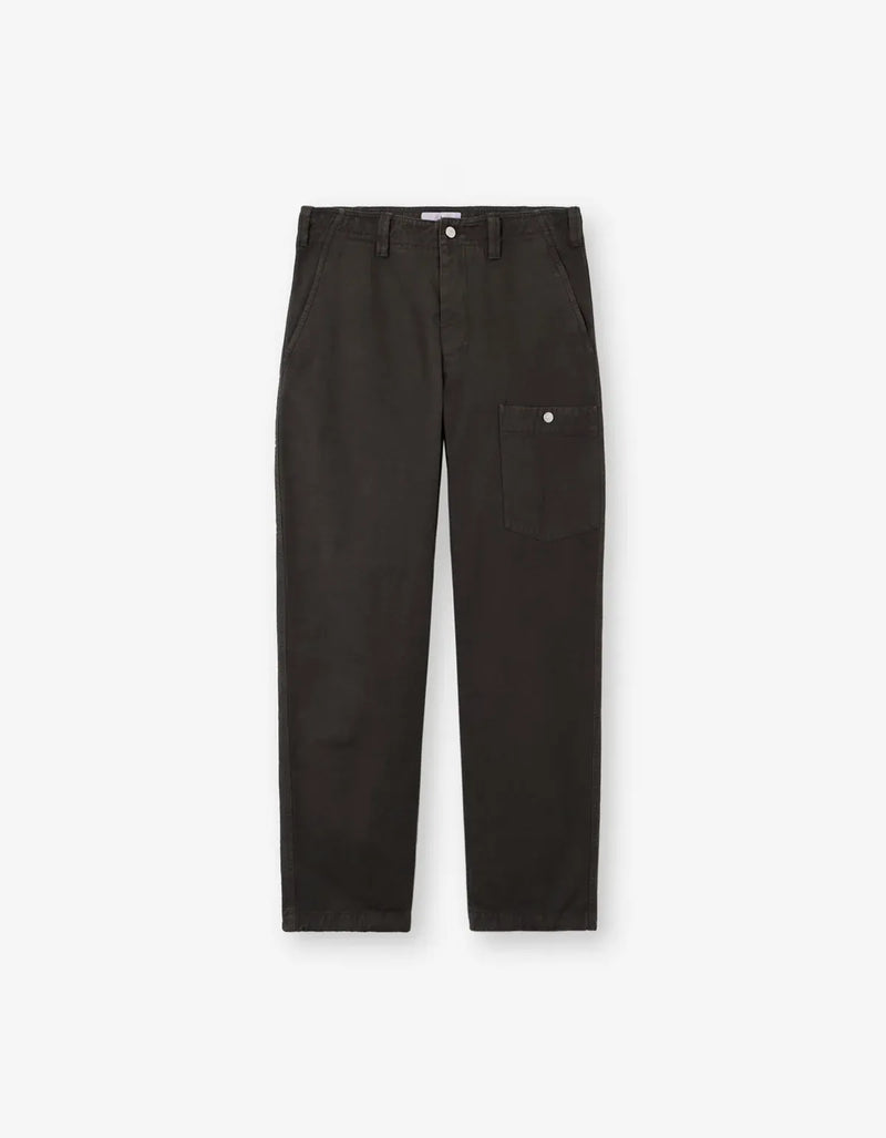 Stone Island Marina Grey Slub Batavia-TC Trousers L1S153100038S0X26V0062