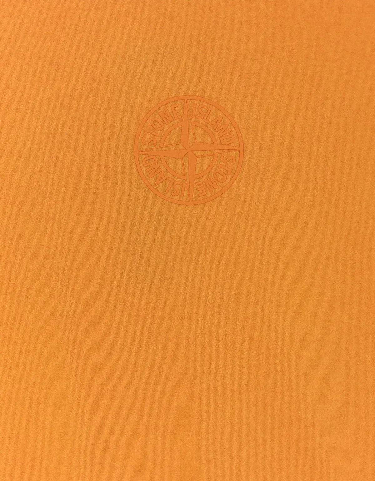 Stone Island Orange Camo Compass Logo T-Shirt L1S152100001S0E14V007E