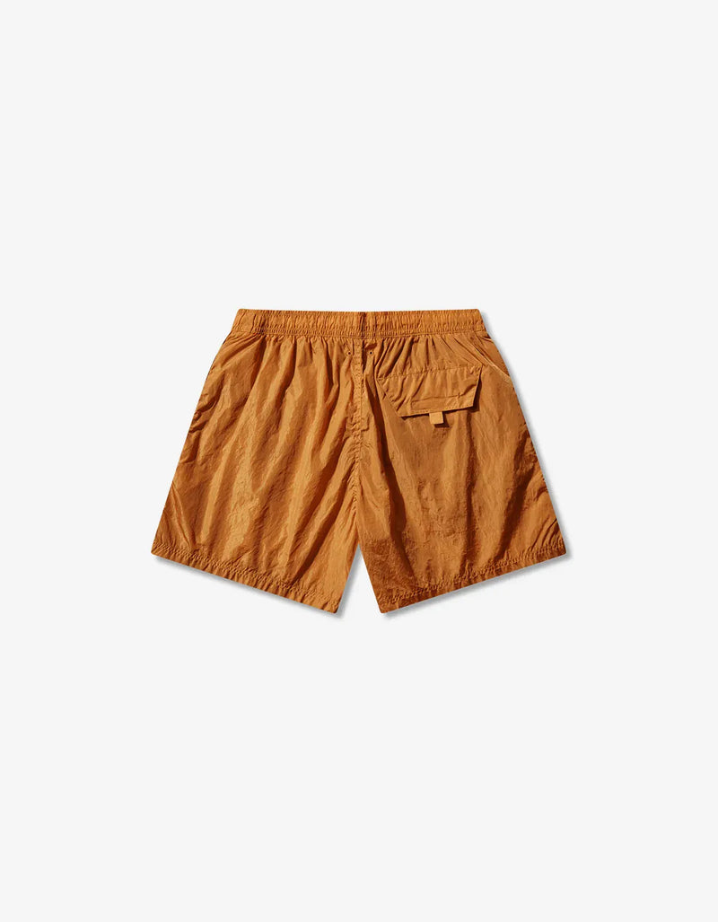 STONE ストーンアイランド 　スイムショーツ オレンジ48 Stone Island Orange Nylon Metal Swim Shorts – mens designer