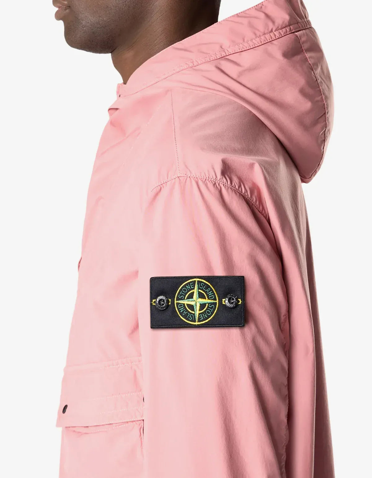 Stone Island Pink Light Compact Touch Poly-TC Jacket L1S154100052S0042V008G