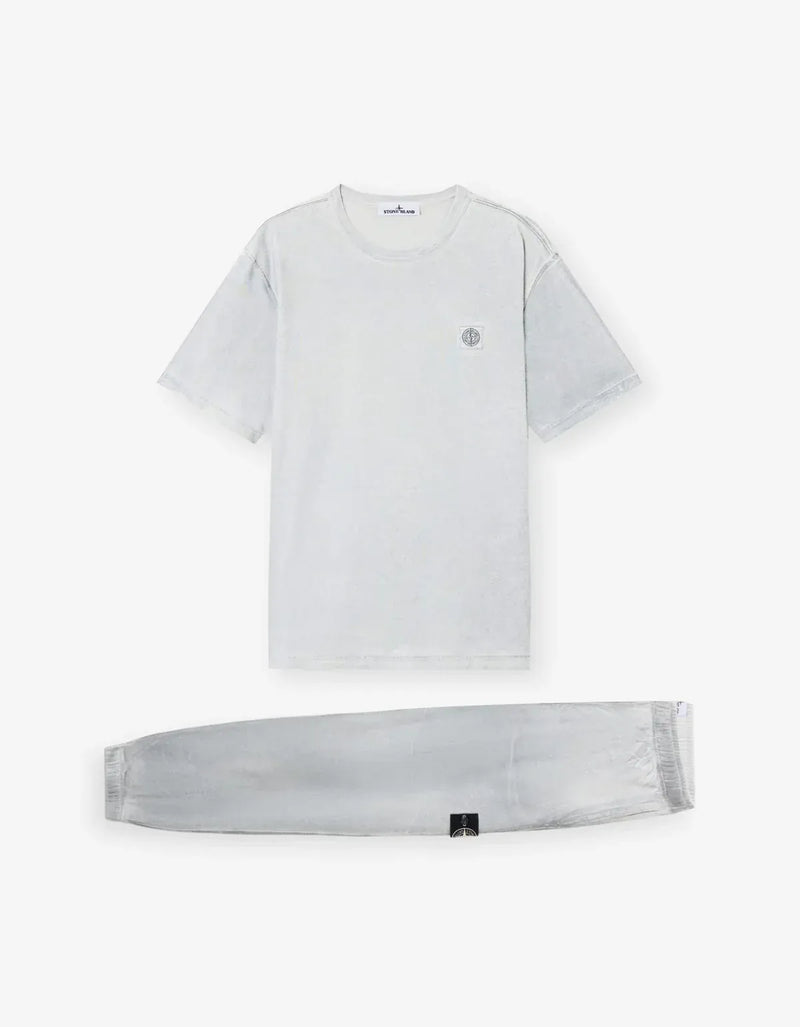 Stone Island Reflective Garment Lamination T-Shirt & Sweat Pants