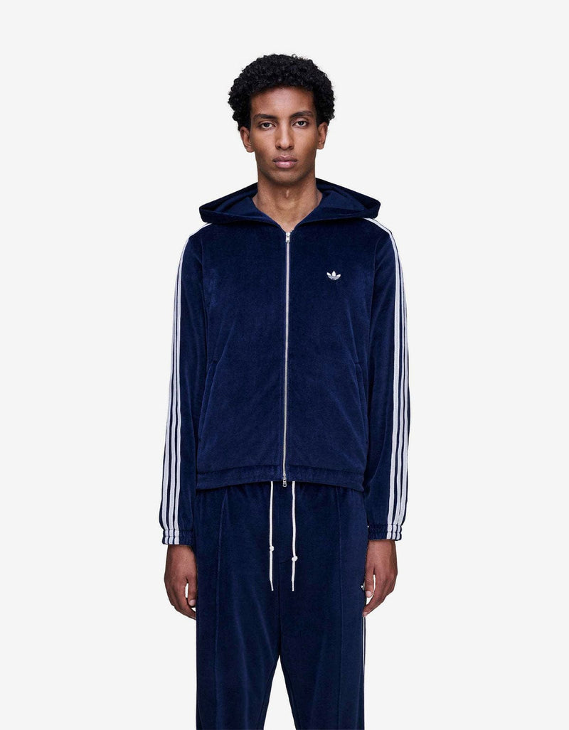 Wales Bonner x Adidas Blue Velour Track Jacket KG3624